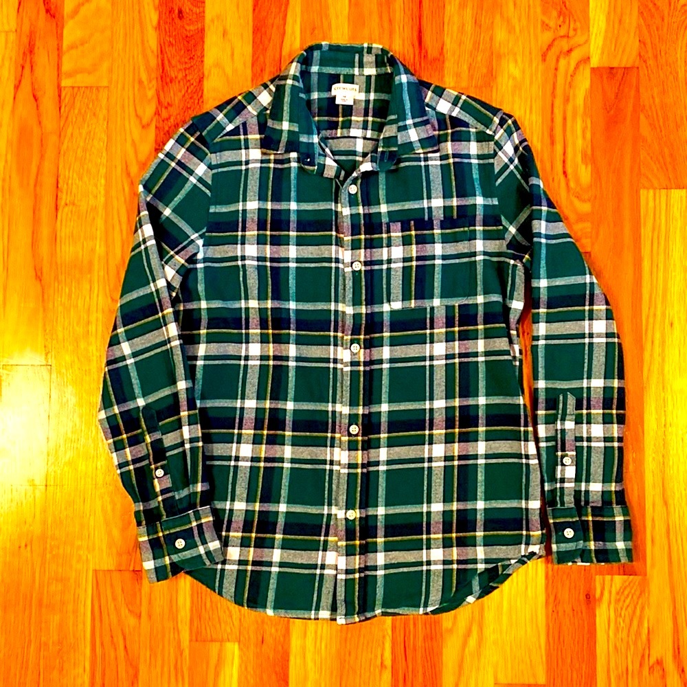 Kids Crewcuts Flannel Shirt size 12